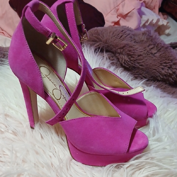 Jessica Simpson Shoes - Jessica Simpson Pink Heels